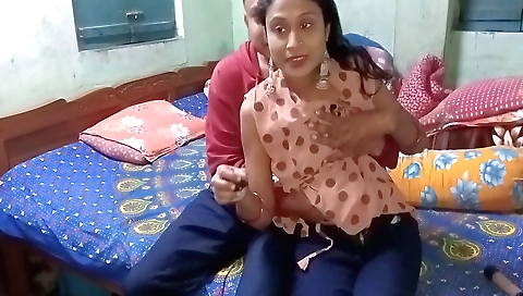 Indian milf enjoys stepnephu's pussy with her lover