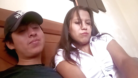 Amateur secretary fucks her boyfriend all the time