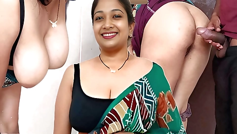 Indian chubby fucked in different positions at one time