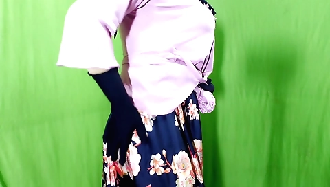 Indian housewife masturbates in the village housewife room