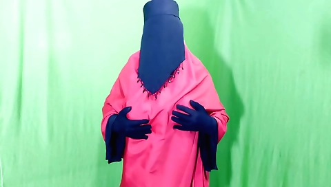 Sexy desi amateur solo video with me in a sexy dress