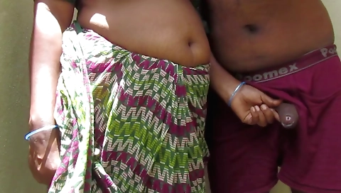 Indian babe with a small mouth gets fucked in a homemade video