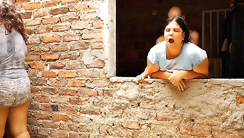 Indian stepdaughter is getting her boyfriend's dick