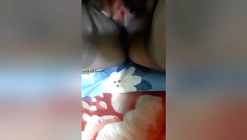 Indian girl in a pink bikini fucks in the POV scene