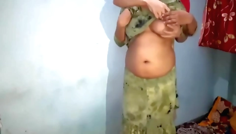 Indian woman gets on top of the guy in a hairy porn video