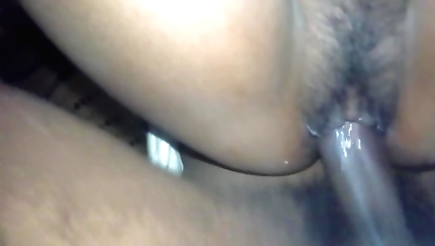 Hairy babe in amateur porn video is doing some awesome sex