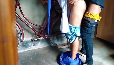 Indian teen in a school is a slut that wants to get fucked