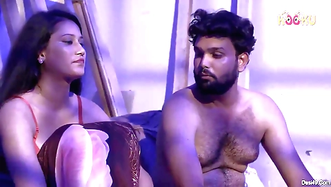 Busty brunette babe with a nice body is showing off her body