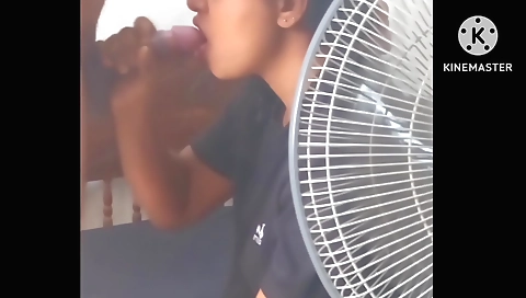 Brunette in a bikini gets her pussy licked and fucked