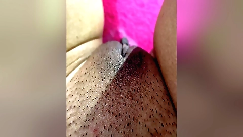 Indian girl with huge natural boobs in a hot solo video