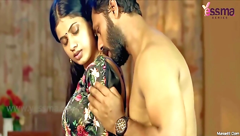 Sexy brunette ass girl with long hair is showing off her ass