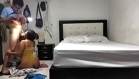 Brunette webcam show with her big ass and cute body