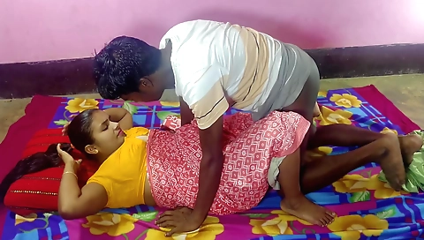 Beautiful Indian girl has a nice smile on her face