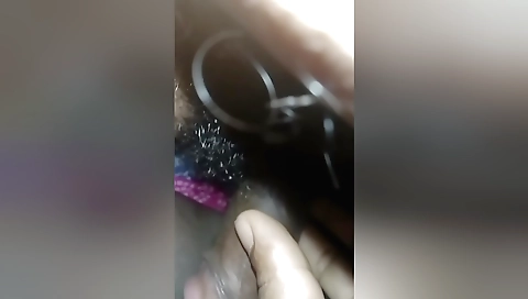 Amateur porn video where a desi milf makes love with a man