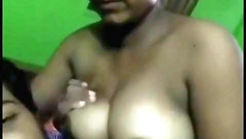 Indian sex on web camera with a couple of hot babes