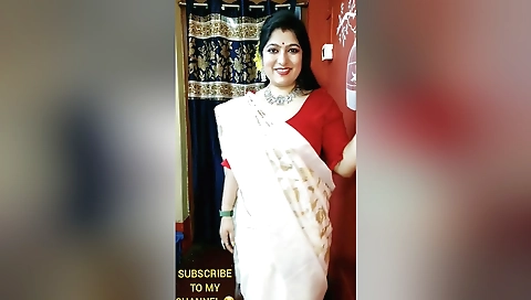 Indian brunette slut fucks her lover in the open behind the house