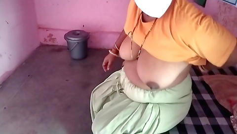 Amateur big boobs brunette gets fucked hard by a guy