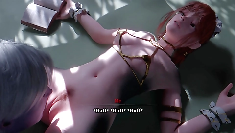 Indian woman with a big ass fucks in her morning scene