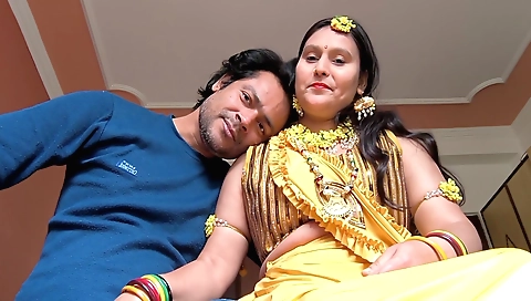 Indian beauty with big natural boobs has sex in hd