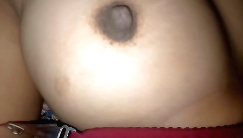 My amateur solo female video shows me having big boobs
