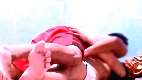 amateur redhead in a red dress and stockings porn clip