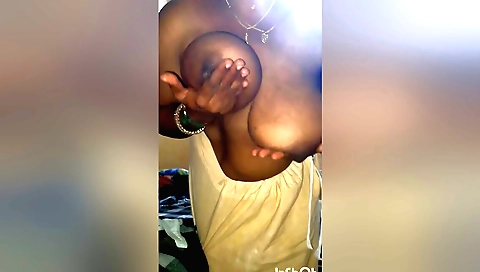 Busty amateur Indian chick takes big cock down bed down