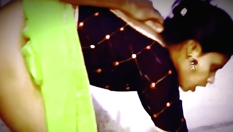 Indian brunette invited her neighbor's stepsister-in-law