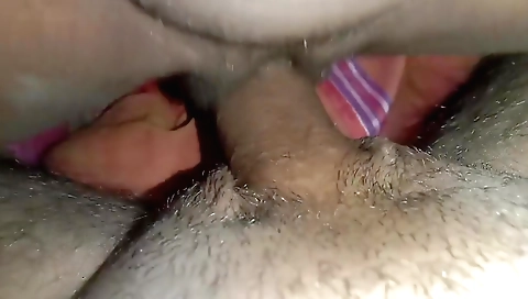 Amateur indian guy with big natural tits is having sex with desi wife