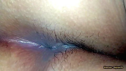 Indian amateur sex show shows a creampie on her body