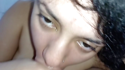 Indian girl with a nice ass fucks in my ass in POV