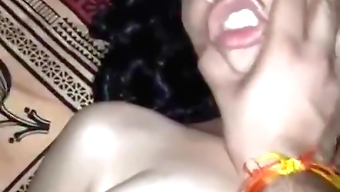 Indian brunette with a beautiful body sucks cock and gets fucked