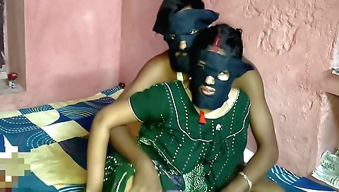 Indian teen with small tits and a horny boyfriend having sex