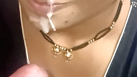 Amateur girlfriend gets her face fucked in POV by a man